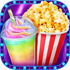 Descargar APK de Crazy Movie Night Food Party - Make Popcorn & Soda