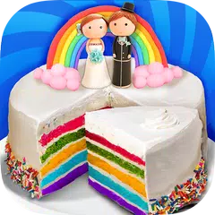 Baixar Wedding Rainbow Cake For BIG Day APK