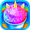 Unicorn Rainbow Snow Cone Desserts Maker APK