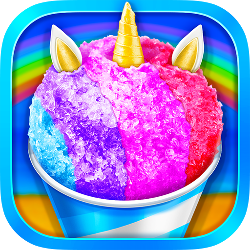 Unicorn Rainbow Snow Cone Desserts Maker