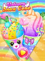 Unicorn Rainbow Snow Cone Desserts Maker capture d'écran 3