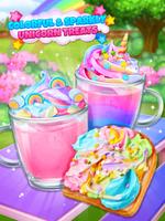 Unicorn Treats - Sweet Hot Chocolate & Toast Maker 스크린샷 3