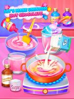 Unicorn Treats - Sweet Hot Chocolate & Toast Maker poster