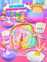 Unicorn Treats - Sweet Hot Chocolate & Toast Maker اسکرین شاٹ 1