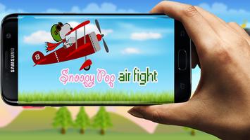 snoopy air fight Affiche