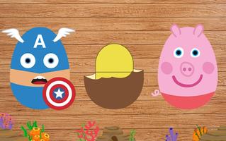 Eggs Surprise - Kids Game تصوير الشاشة 1