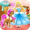 Princess Dress Up Unicorn Pony Care