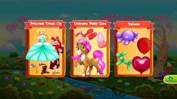 Princess Dress Up Unicorn Pony Care ภาพหน้าจอ 3