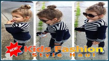 Kids Fashion Style Haul Cartaz