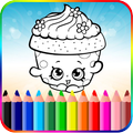 Coloring Book for Shopkins