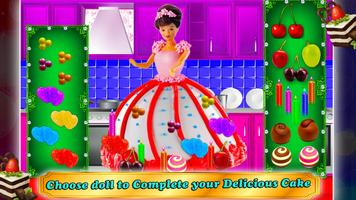 人形 ケーキ メーカー 料理 ゲーム スクリーンショット 3