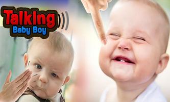 Talking Baby Boy الملصق