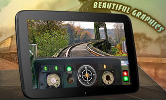 Train driving Simulator free capture d'écran 2
