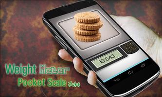 Weight Meter Pocket Scale Joke Poster