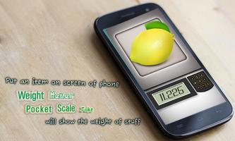 Weight Meter Pocket Scale Joke captura de pantalla 1
