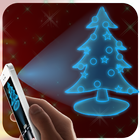 Christmas Tree Hologram Prank icône