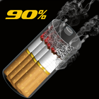 Cigarrillos Battery Widget icono