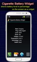 Cigarette Battery Widget capture d'écran 3