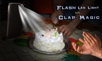 Flash Led Light On Clap Magic screenshot 3