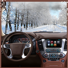 Snow Bus Driving Sim آئیکن