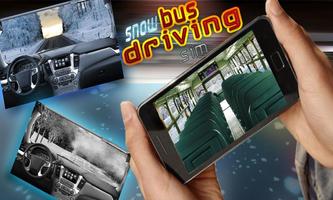 Snow Bus Driving Sim اسکرین شاٹ 3