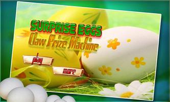 Surprise Eggs Claw Prize Machine Affiche