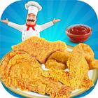 Deep Fry Chicken Cooking Game আইকন