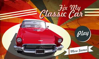 پوستر Fix My Classic Car Repair shop