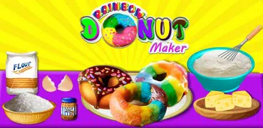 DIY Regenbogen Donut Maker Sal