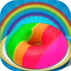 DIY Rainbow Donut Maker Salon