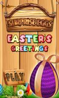 3D-Überraschungseier Ostern Sp Plakat