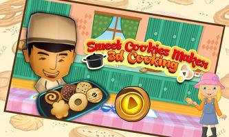 Sweet Cookies Maker 3D cooking 포스터