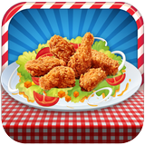Asas de frango fabricante ícone