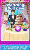 Wedding Doll Cake plakat