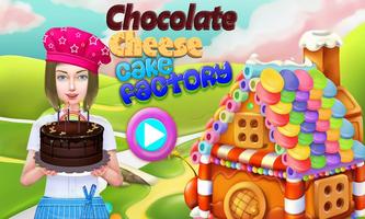 चॉकलेट पनीर केक फैक्ट्री: बेकरी की दुकान खाना पोस्टर