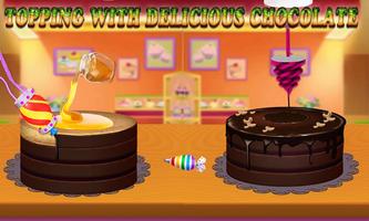 चॉकलेट पनीर केक फैक्ट्री: बेकरी की दुकान खाना स्क्रीनशॉट 1