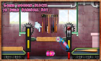 Cricket & Baseball Bat Factory – Maker Simulator screenshot 2