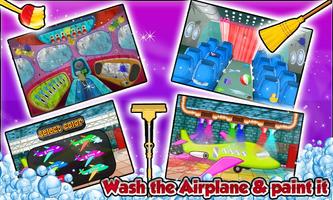 Airplane Wash Salon & Spa Affiche