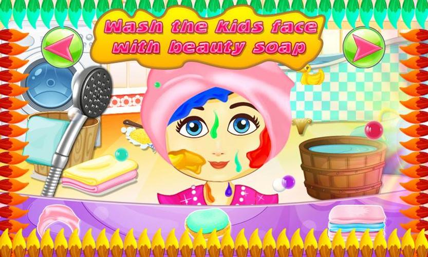 طفل يغسل وجه دهانة For Android Apk Download