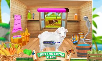 Cute Sheep Baby Care poster