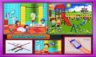 Basic Safety Rule for Children poster