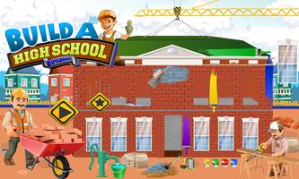 Build High School Building: Construction Simulator poster