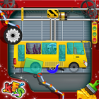 Bus Factory Builder Game-icoon