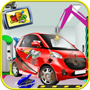 Electric Car Mechanic Garage Repair Workshop APK