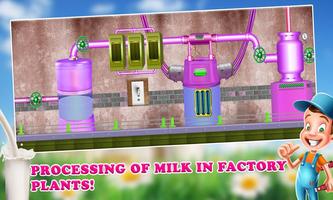 Flavored Milk Factory & Farm Affiche