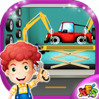 Auto Car Mechanic Garage-icoon