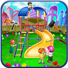 Kids Park Repair: Amusement Playground Builder icône