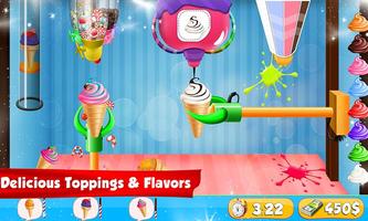 Nhà máy cupcake hình nón kem: nhà sản xuất kẹo trò bài đăng
