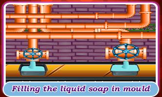 zeep maker & fabriek spel-poster