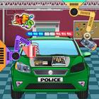 Icona Fabbrica di automobili di polizia: costruttore